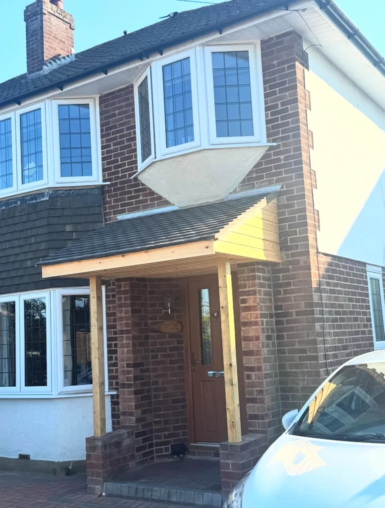 Porch Construction in Essex and London by Nashtel Construction Ltd